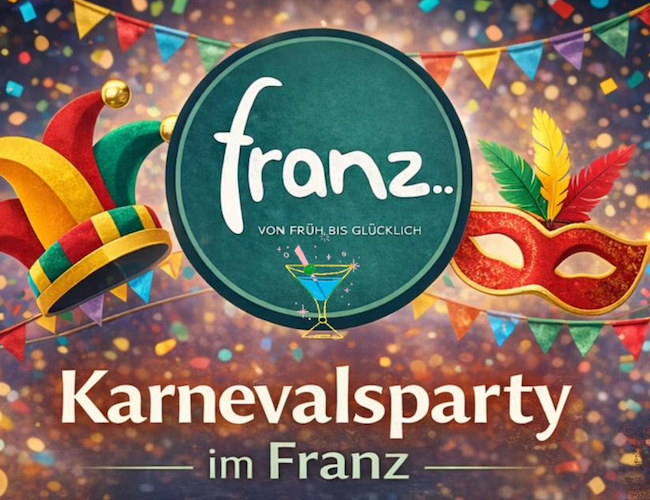 Karnevalsparty im Franz